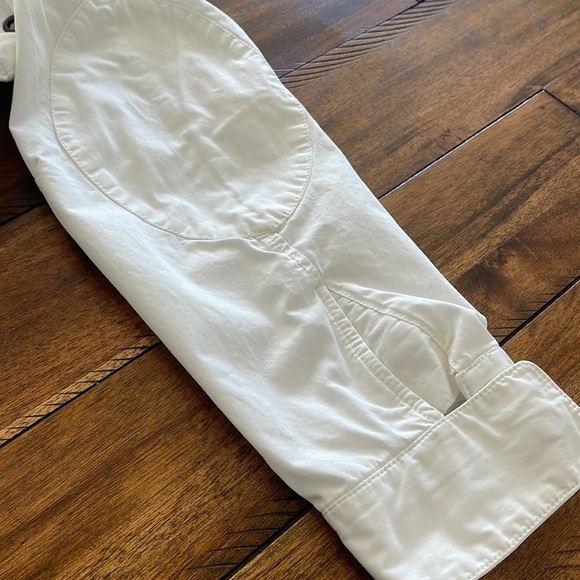 Tommy Hilfiger men’s white field cargo military jacket hooded size XL - Picture 11 of 16